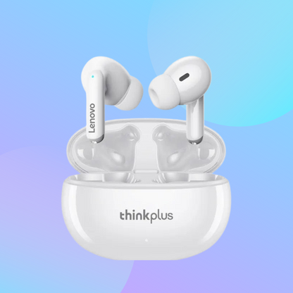 White Wireless In-ear Headphones