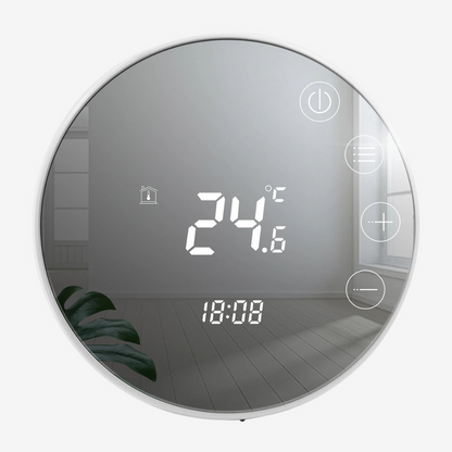 Smart WiFi Thermostat: LCD Touch Screen, Energy Saving Thermostat, Gas Boiler Heating, Compatible with Alexa