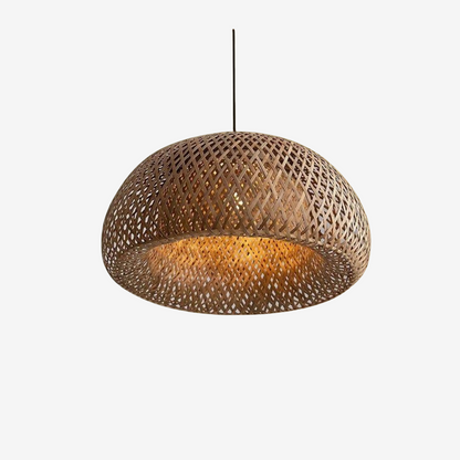 🏮🎋 Artisanal Japandi Hand-Woven Bamboo Lantern Pendant Lamp🎋 🏮