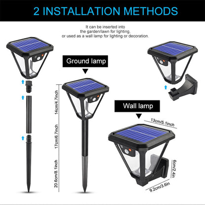 🌞🌼 Solar Garden Light with Remote Control 🌼🌞