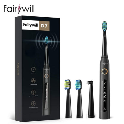 🦷✨ Fairywill Electric Sonic Toothbrush USB Charge ✨🦷