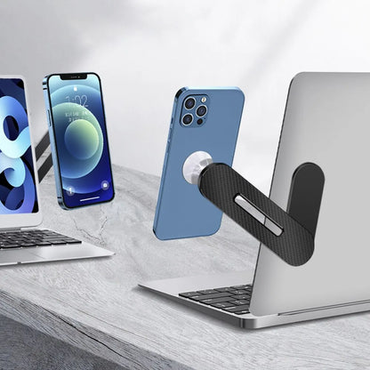 Laptop Screen Expand Magnetic Phone Holder Stand - Dual-Screen Mount for iPhone 13, 14 Pro Max, Huawei🚀📱💻