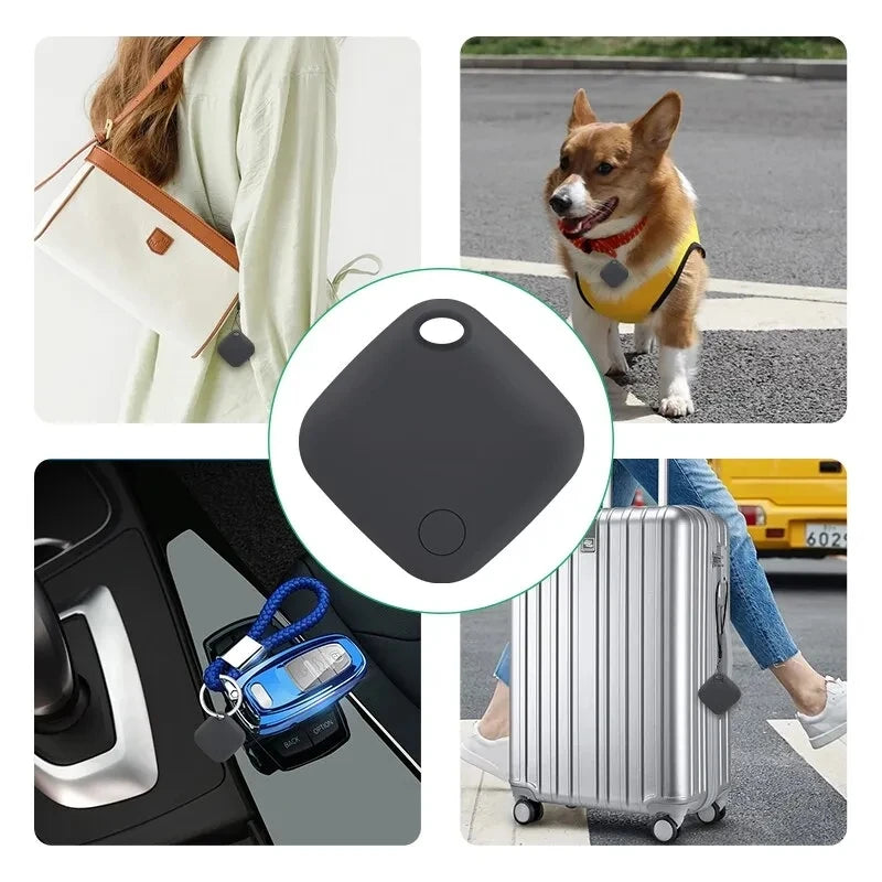 GPS Tracker Smart Tag: Find My App Compatible Anti-Loss Device for iPhone | MFI Rated Airtag Replacement Locator