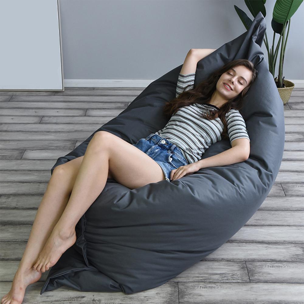 Square BeanBag Sofa Cover Chairs (no filler)