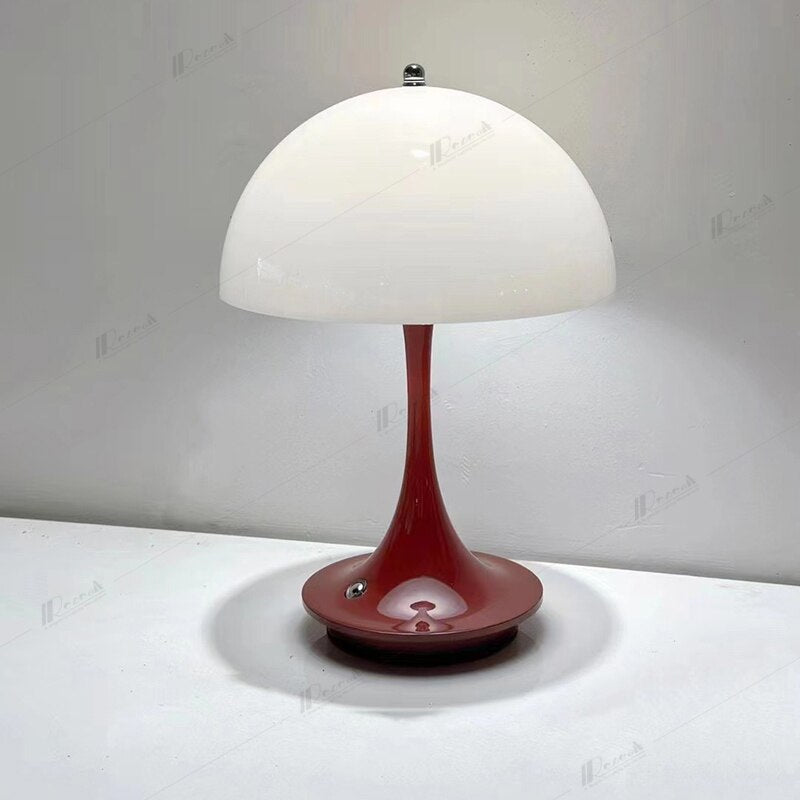 🍄💡 Mushroom Rechargeable LED Table Lamps 🌈🔋