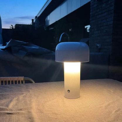 Rechargeable Italian Mushroom Table Lamp