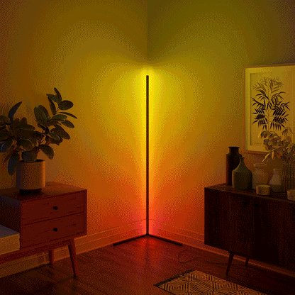 🌈 RGB Ambience Floor Lamp with Music Sync - Dynamic Light Show for Ultimate Atmosphere 💡🎵