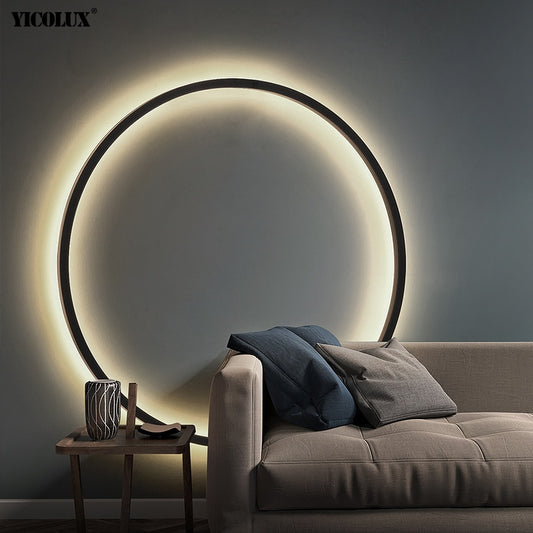 ✨🔘 Simple Circle Background Decoration Lamps🔘✨