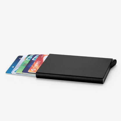 💳 Minimalist Anti-Theft Credit Card Holder: Secure Aluminium Wallet for Men and Women 💼🔒